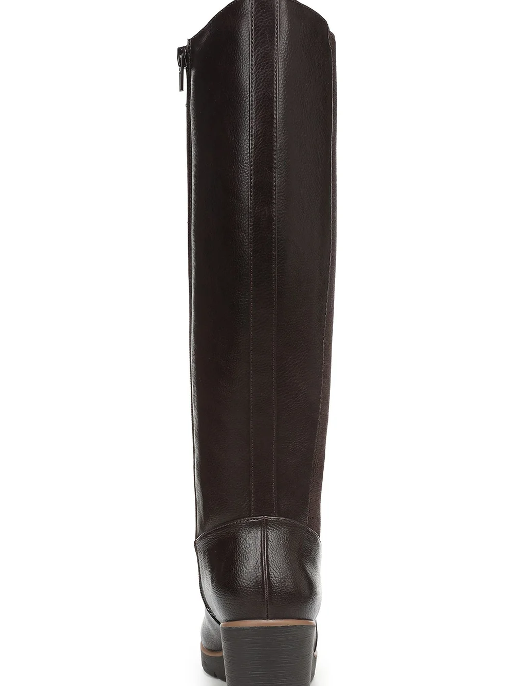 Naturalizer Women's Over-the-Knee Zip Wedge Boot - Dark Brown